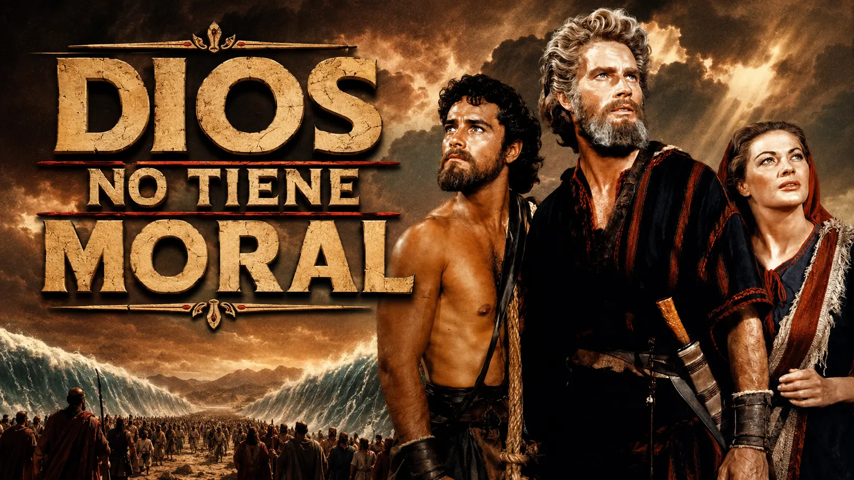 Dios no tiene moral | Crítica de 'Los diez mandamientos' CON SEMISPOILERS (1923 / 1956)