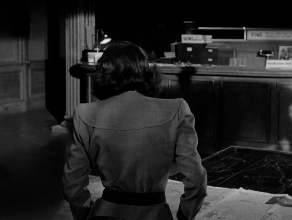 Teresa Wright (la sobrina Charlie) en 'La sombra de una duda' (1943, Alfred Hitchcock)