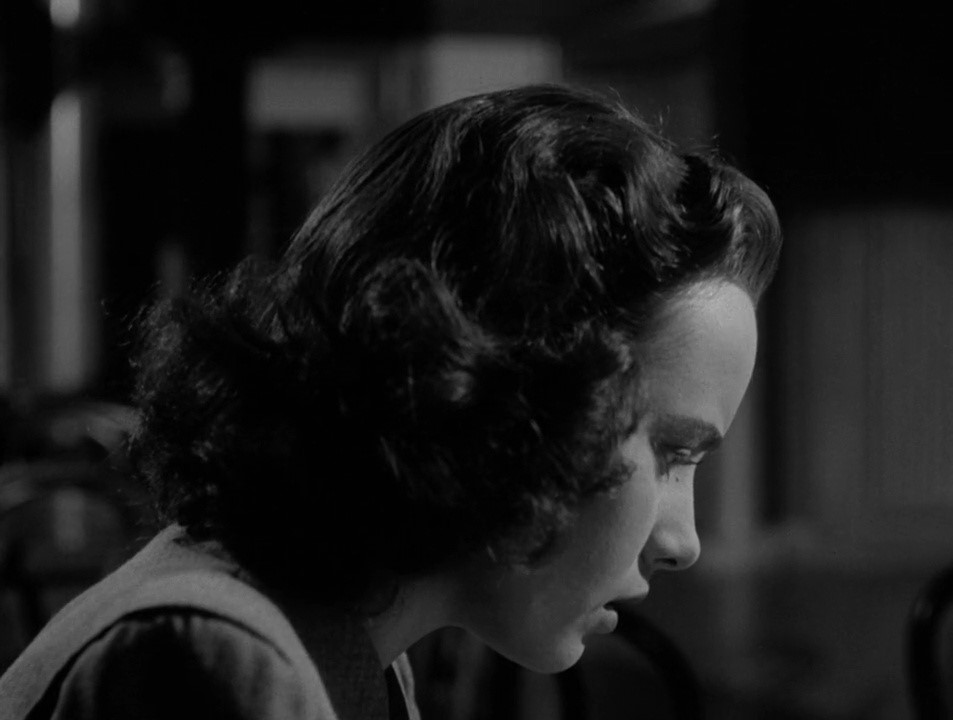 Teresa Wright (la sobrina Charlie) en 'La sombra de una duda' (1943, Alfred Hitchcock)