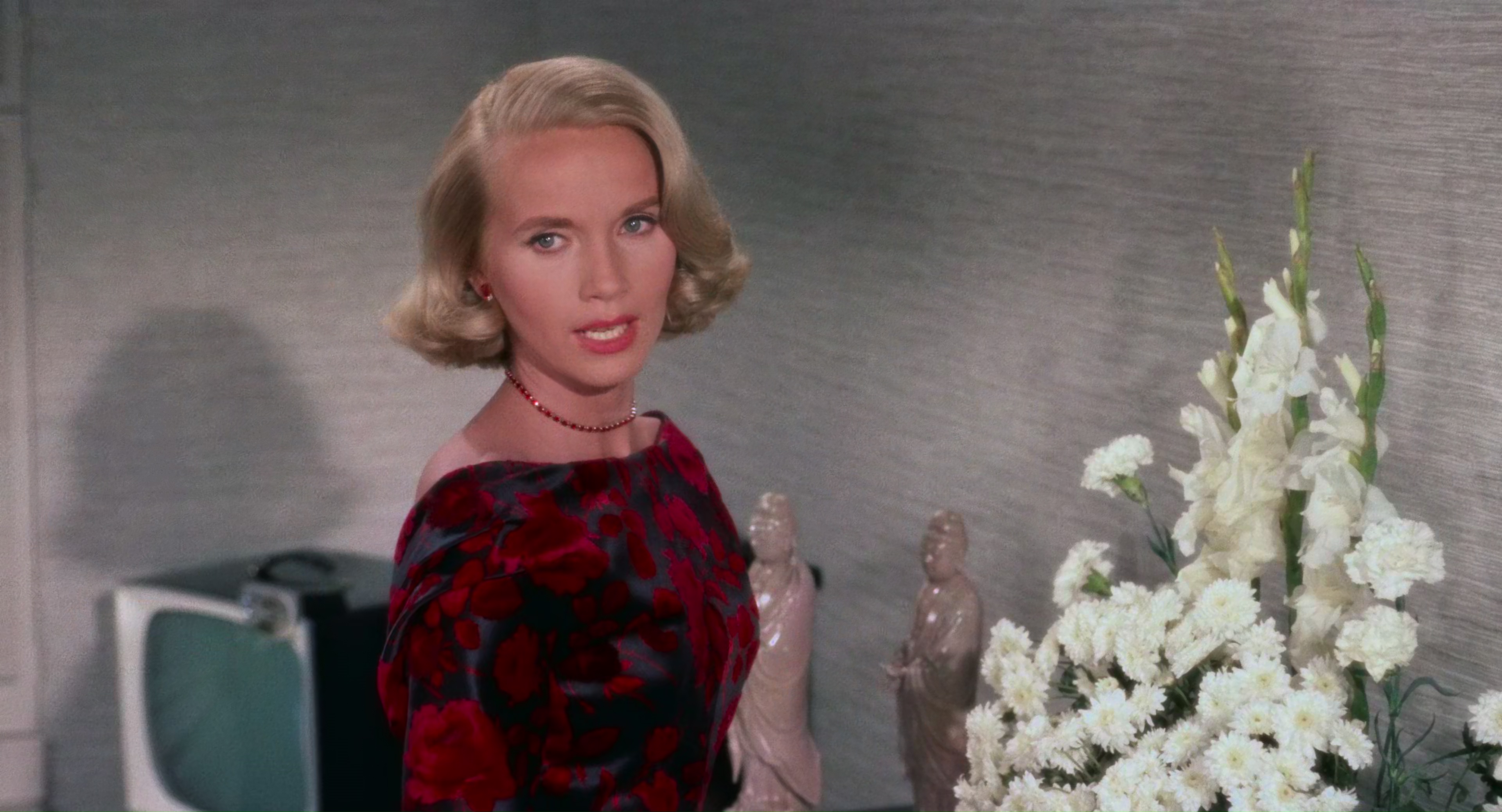 Eva Marie Saint como Eve Kendall en 'Con la muerte en los talones', de 1959, de Alfred Hitchcock.