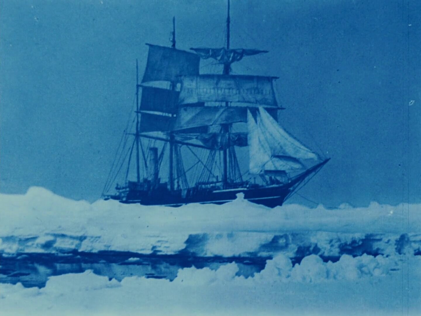'The Great White Silence', (1924), Herbert Ponting