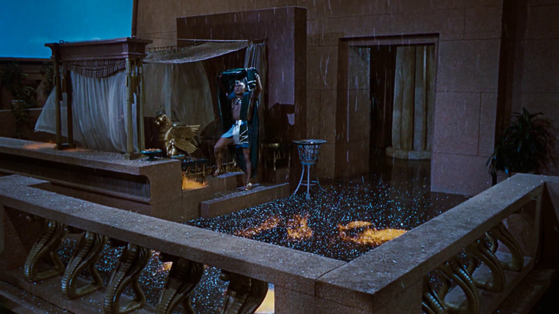 Yul Brynner como Ramsés en 'Los Diez Mandamientos', 1956.